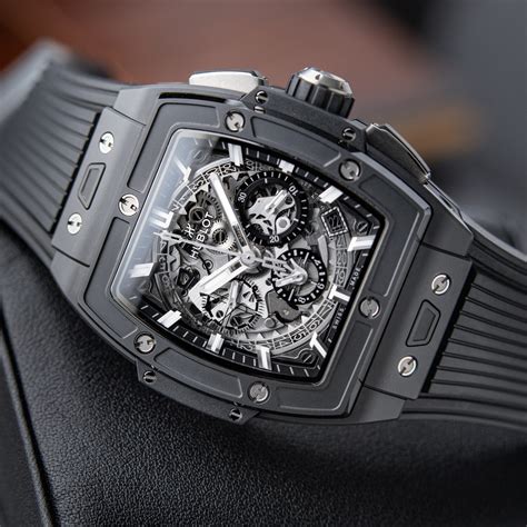 hublot big bang black buttons|Hublot black magic.